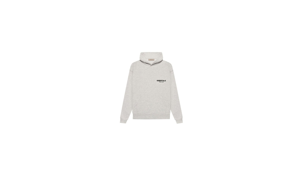 essentials light oatmeal hoodie (SS22)