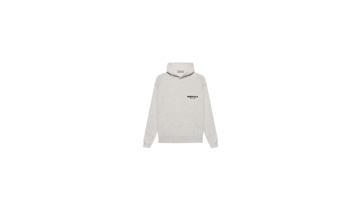 essentials light oatmeal hoodie (SS22)
