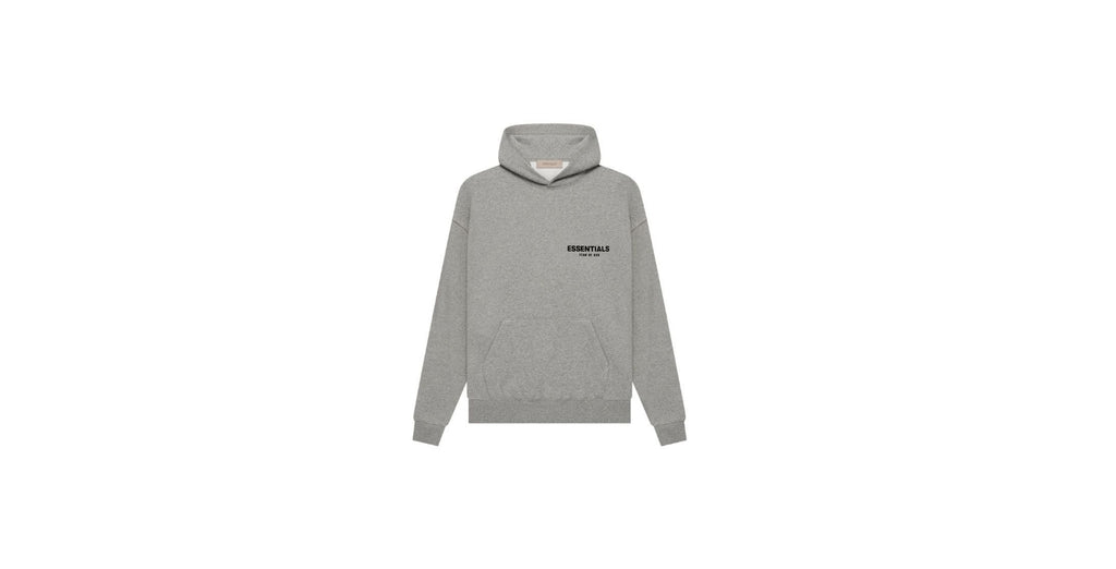 essentials dark oatmeal hoodie (SS22)