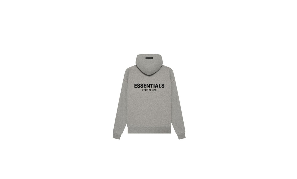 essentials dark oatmeal hoodie (SS22)
