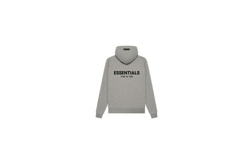 essentials dark oatmeal hoodie (SS22)